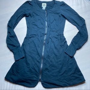 Prairie Underground Black Zip Sweater